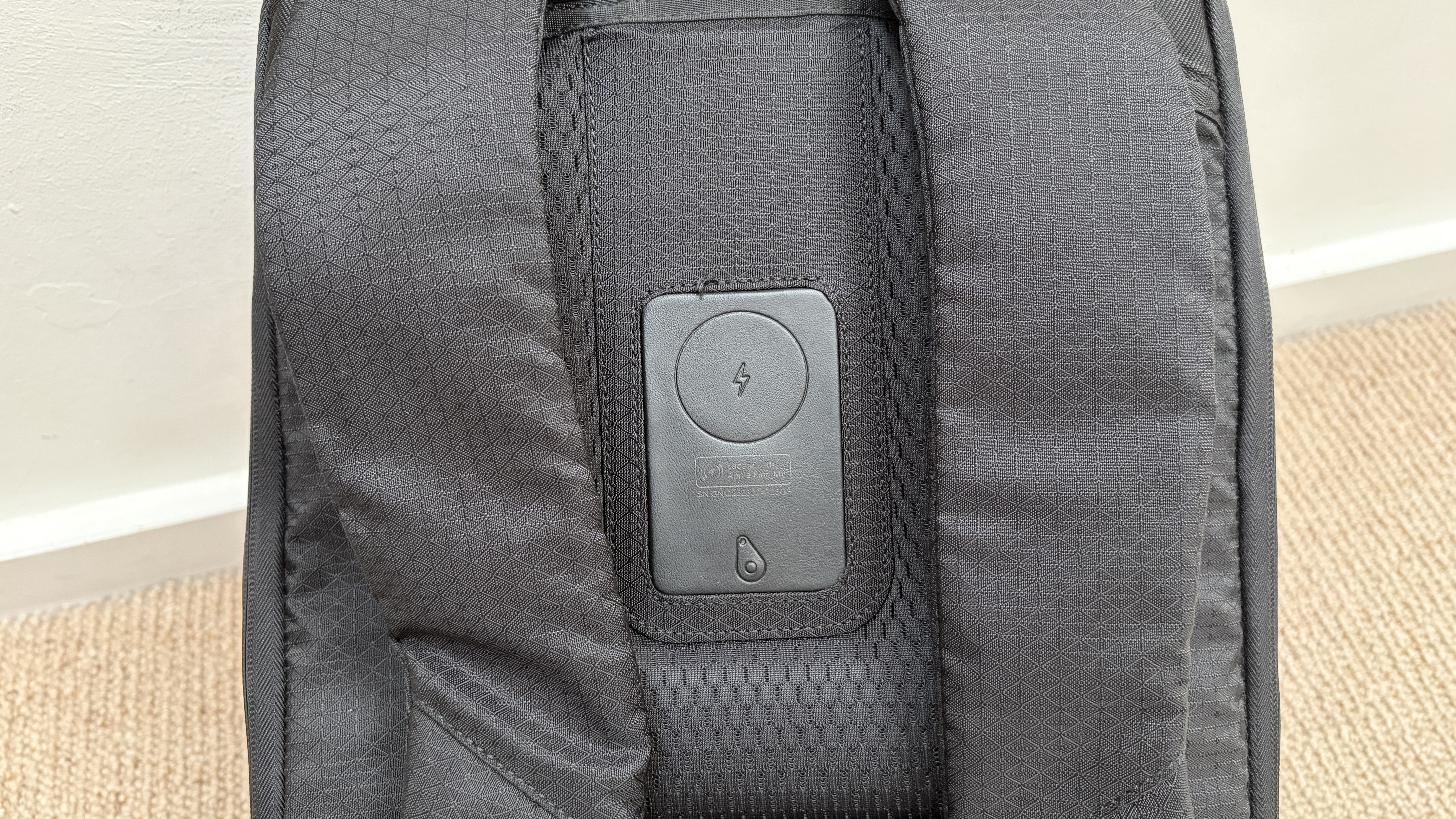 The Scapade AirPack on a carpet