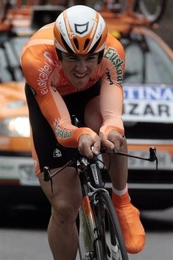 Markel Irizar (Euskaltel-Euskadi) rode to a strong second place behind winner Thor Hushovd (Cr&eacute;dit Agricole).