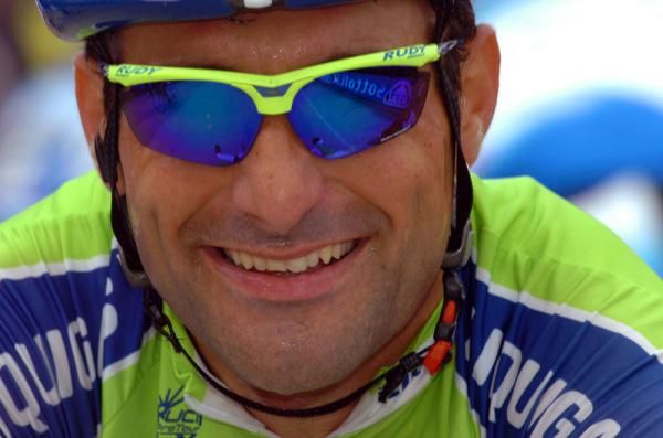 Winners are grinners: Francesco Chicchi (Liquigas-Doimo)