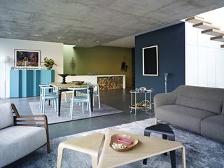 Living room & kitchen, by Philippe Nigro
