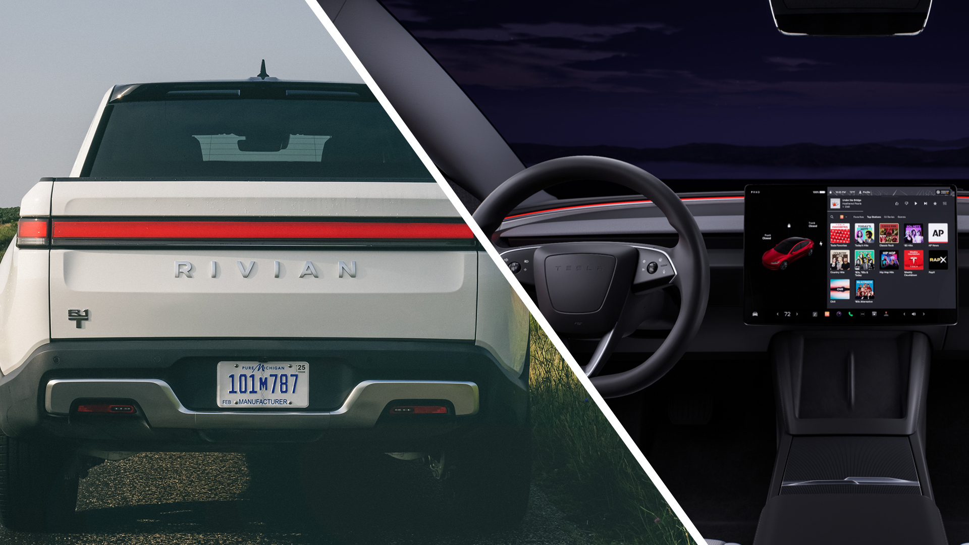 Rivian Tesla