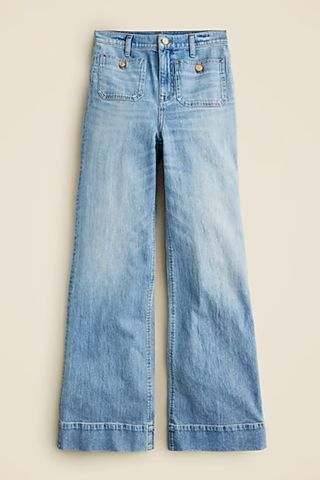 Sailor Denim Trouser in Ecru