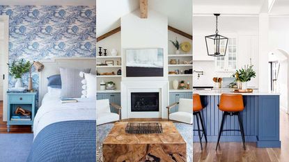 Modern farmhouse ideas in three rooms