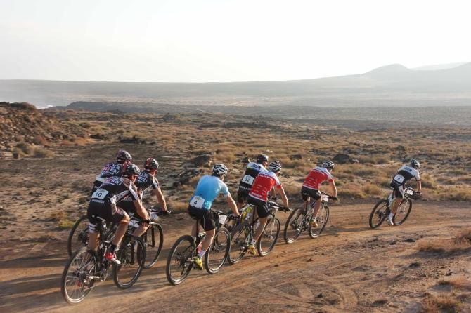 The leaders in the final day of racing on Lanzarote
