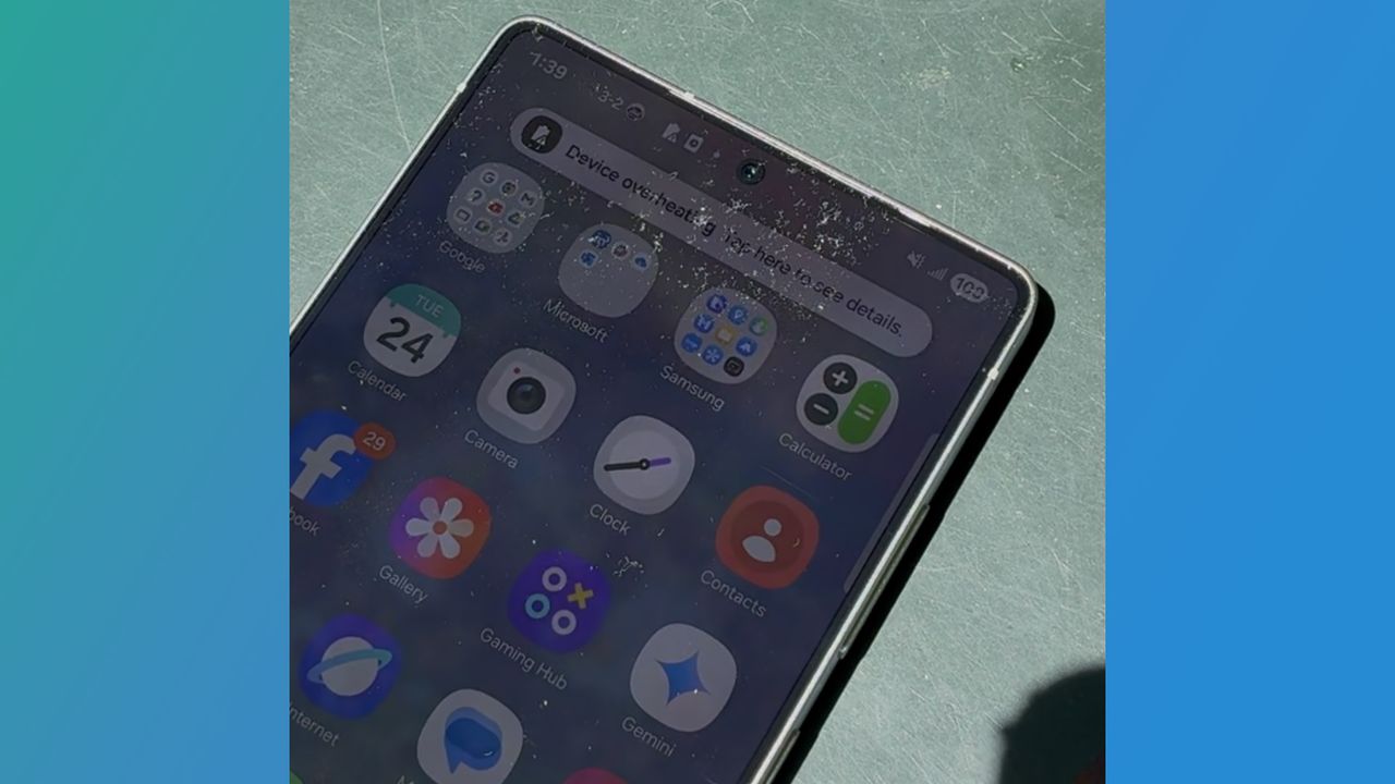 iPhone 16 Pro Max vs Samsung Galaxy S25 Ultra Heat Wave test