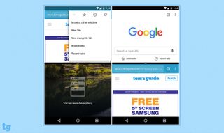 You can finally do two things at once, even filling each side of the screen with a Chrome tab.