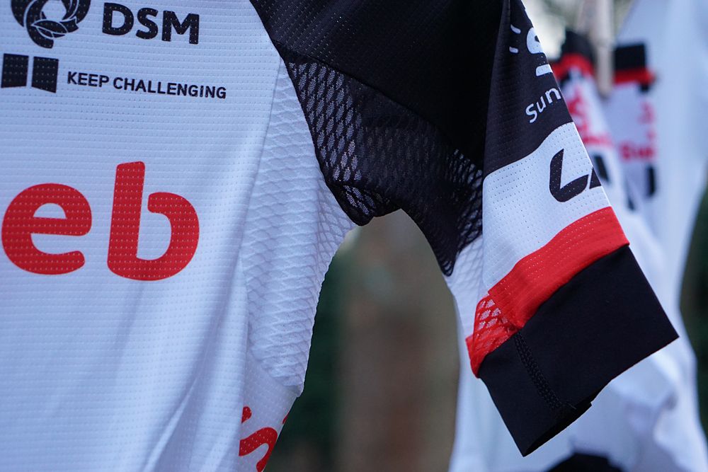 Close-up of summer jersey
