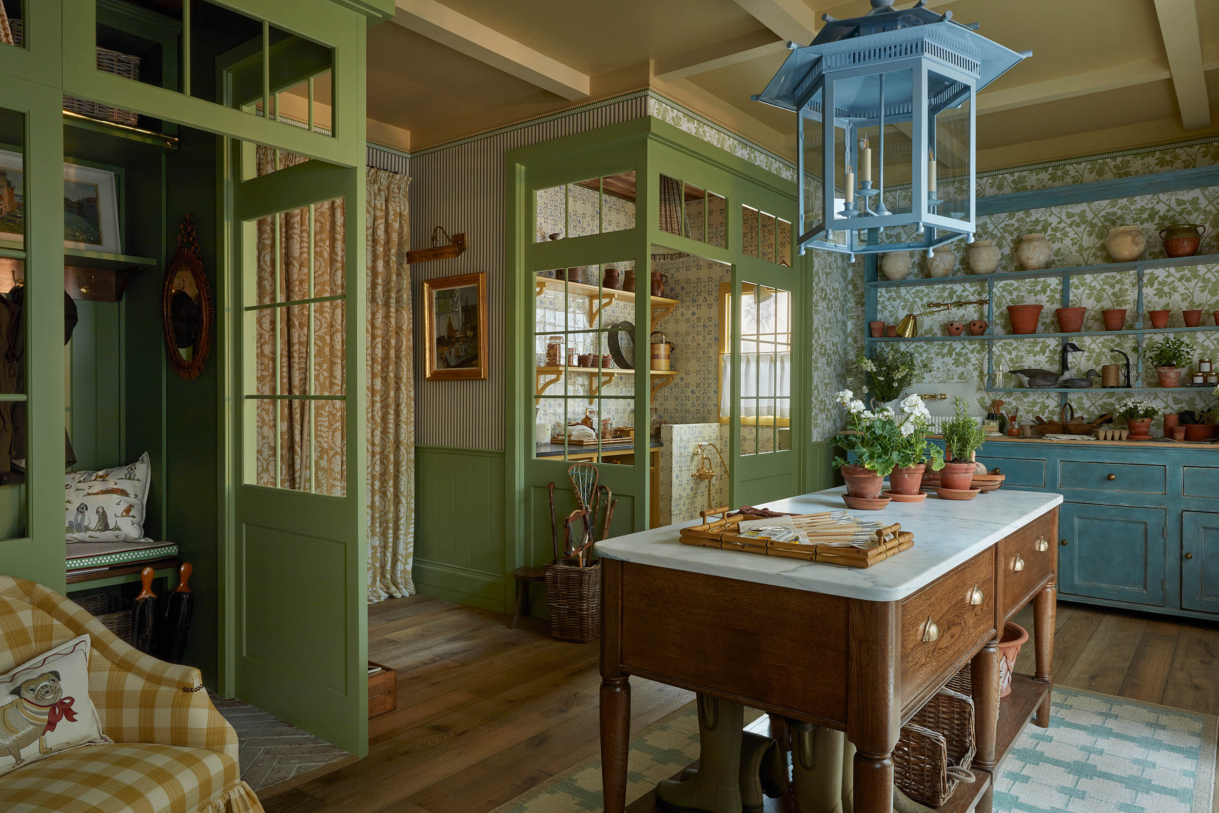 The multi-purpose kitchen designed by Sims Hilditch for last year&rsquo;s WOW!house at Design Centre, Chelsea Harbour, London SW10 &mdash; Country Life Top 100 2026