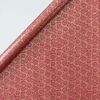 Red and copper wrapping paper