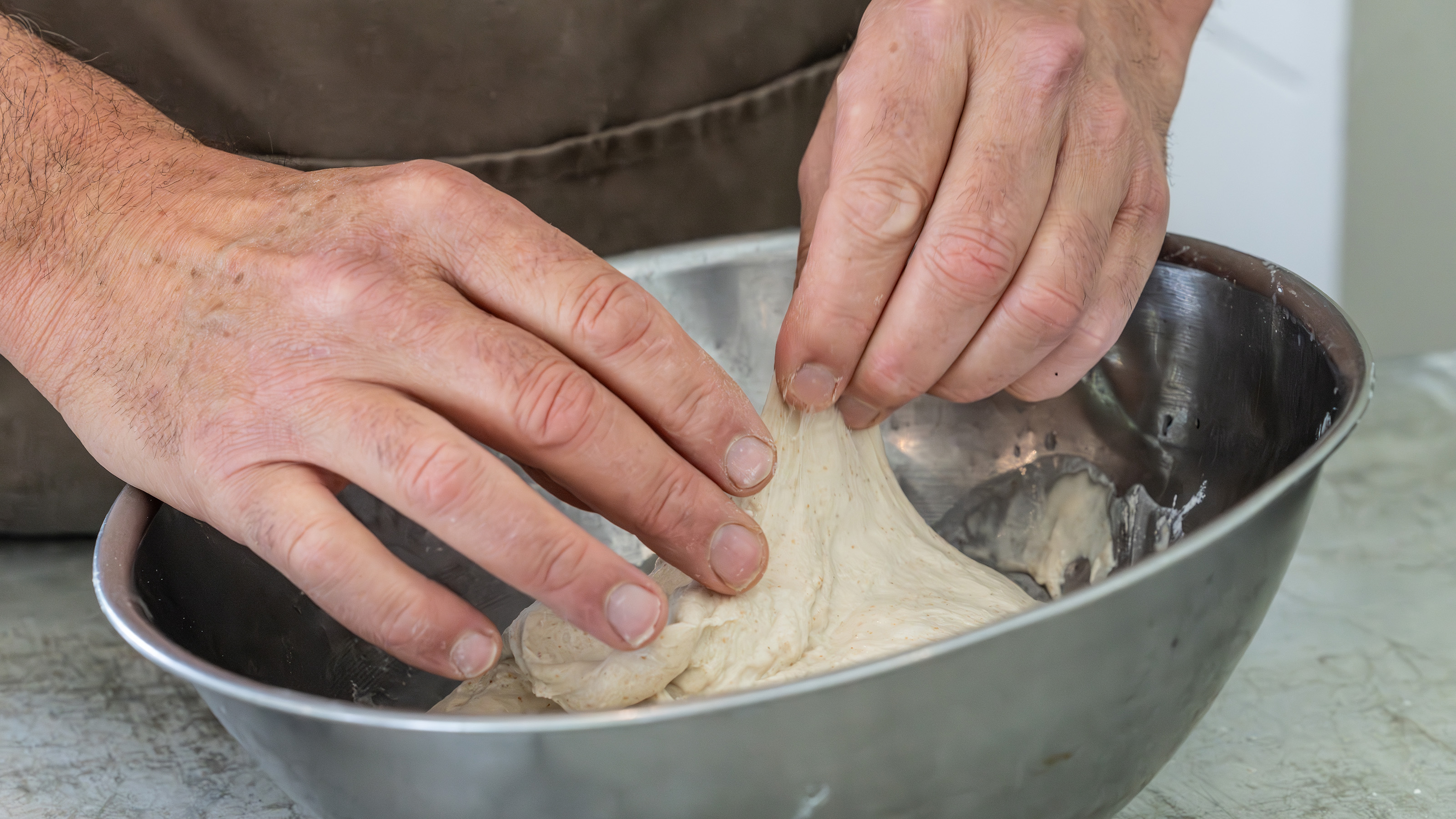 shaping sourdough