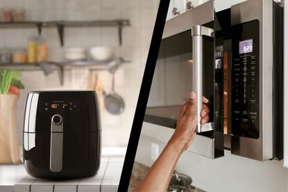 An Air fryer vs microwave
