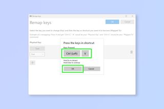A screenshot showing how to remap keys on Windows 11
