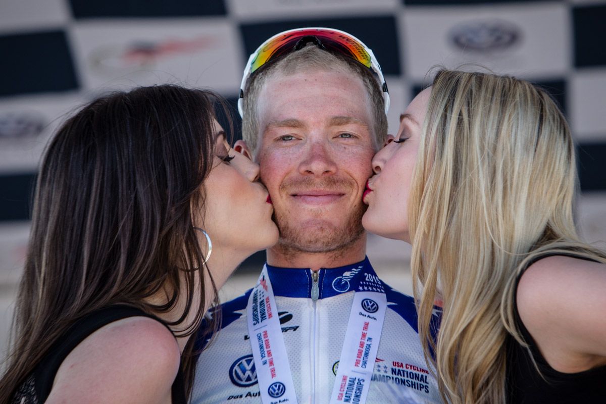 Andrew Talansky (Cannondale-Garmin) happy with today's win