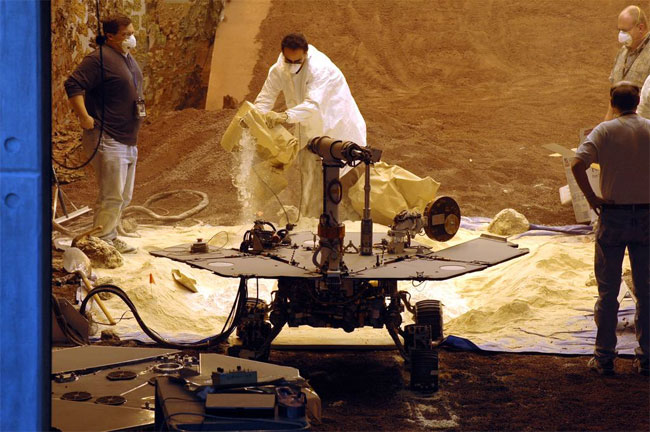 Mars Rover: Digging Out Of Tough Terrain