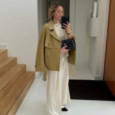 Woman taking a selfie