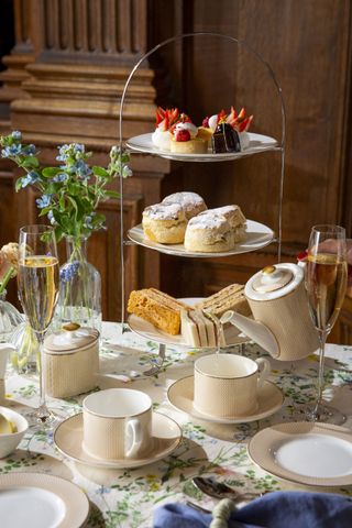 Fawsley Hall Hotel & Spa afternoon tea