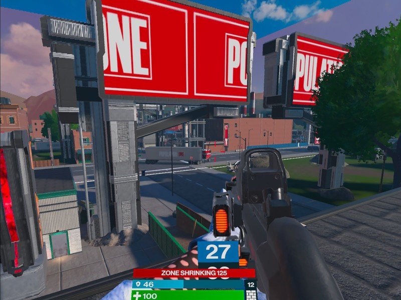Population One Screenshot Aiming
