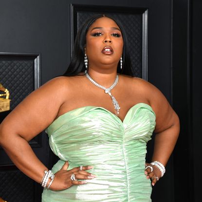 Lizzo attends the 63rd Annual GRAMMY Awards at Los Angeles Convention Center