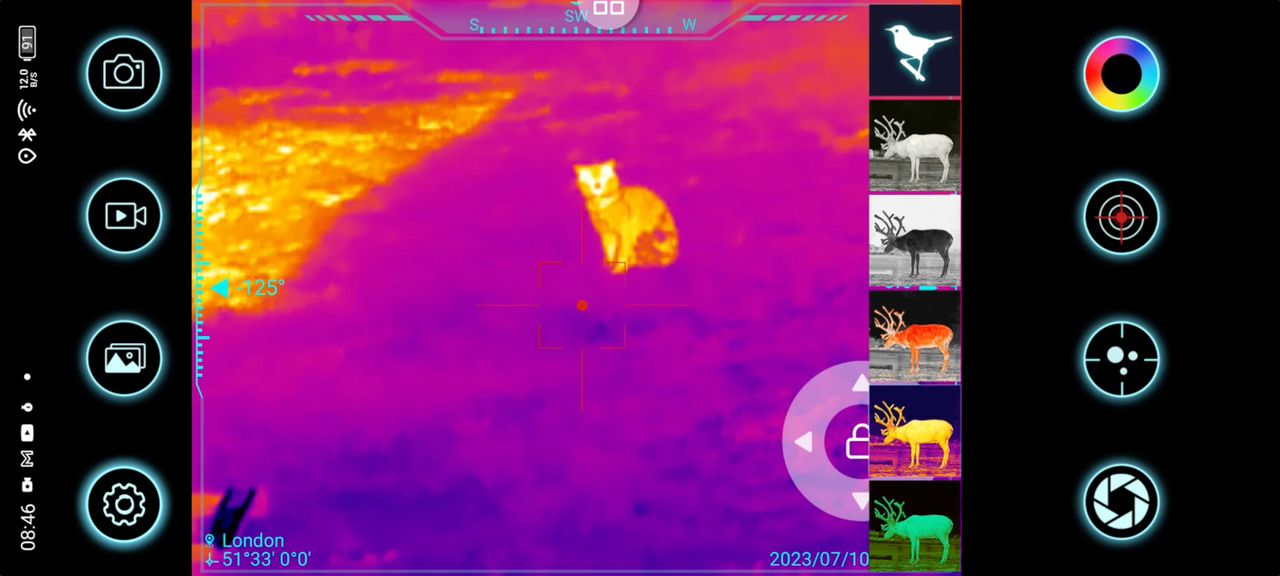 T2 Pro Thermal Camera samples