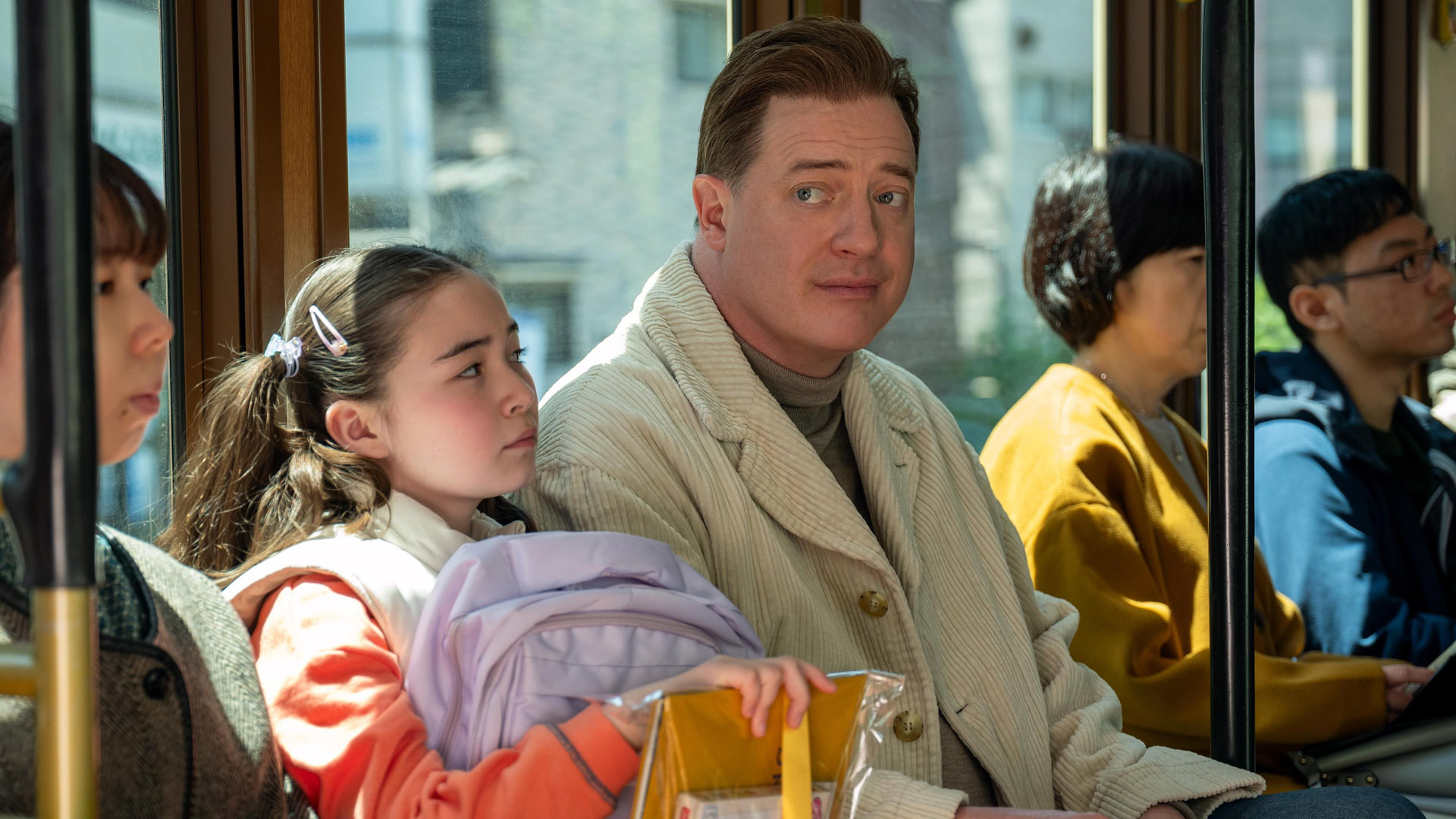 Brendan Fraser in Rental Family.