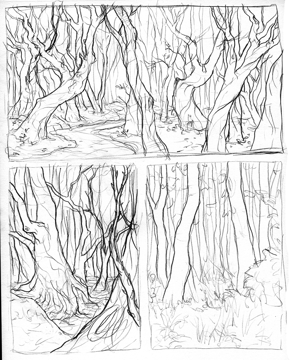 Background paintings
