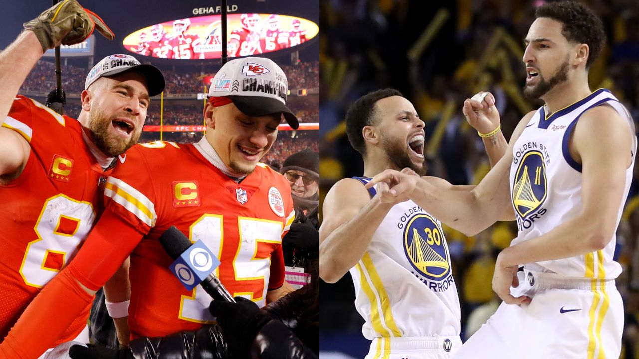 Mahomes &amp; Kelce take on Curry &amp; Thompson in The Match 2023