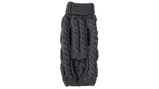 Paikka Handmade knitted dog coat, one of w&h's picks for Christmas gifts for dogs