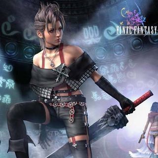 The Gothic-looking rebel Paine of Final Fantasy X-2.