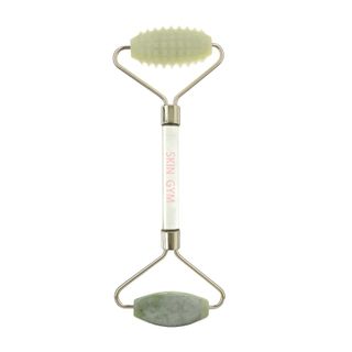 Skin Gym Double Duty Smooth & Textured Jade Face Roller