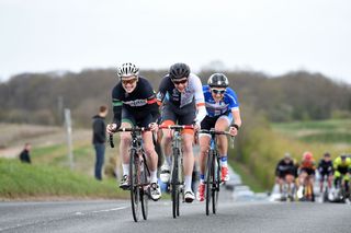 Attack from the break, Sheffrec CC Spring Road Race 2015