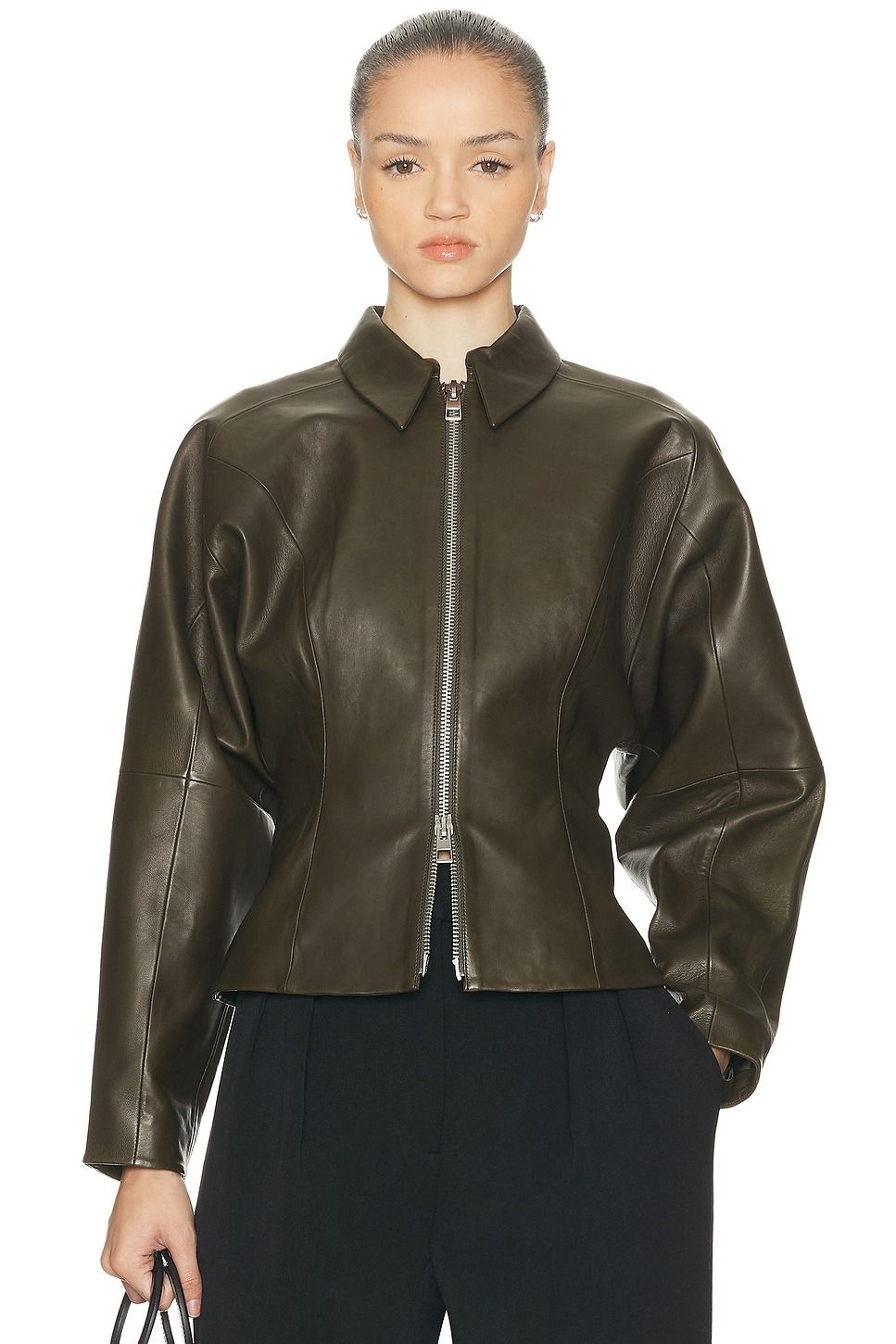 Fitted Leather Jacket