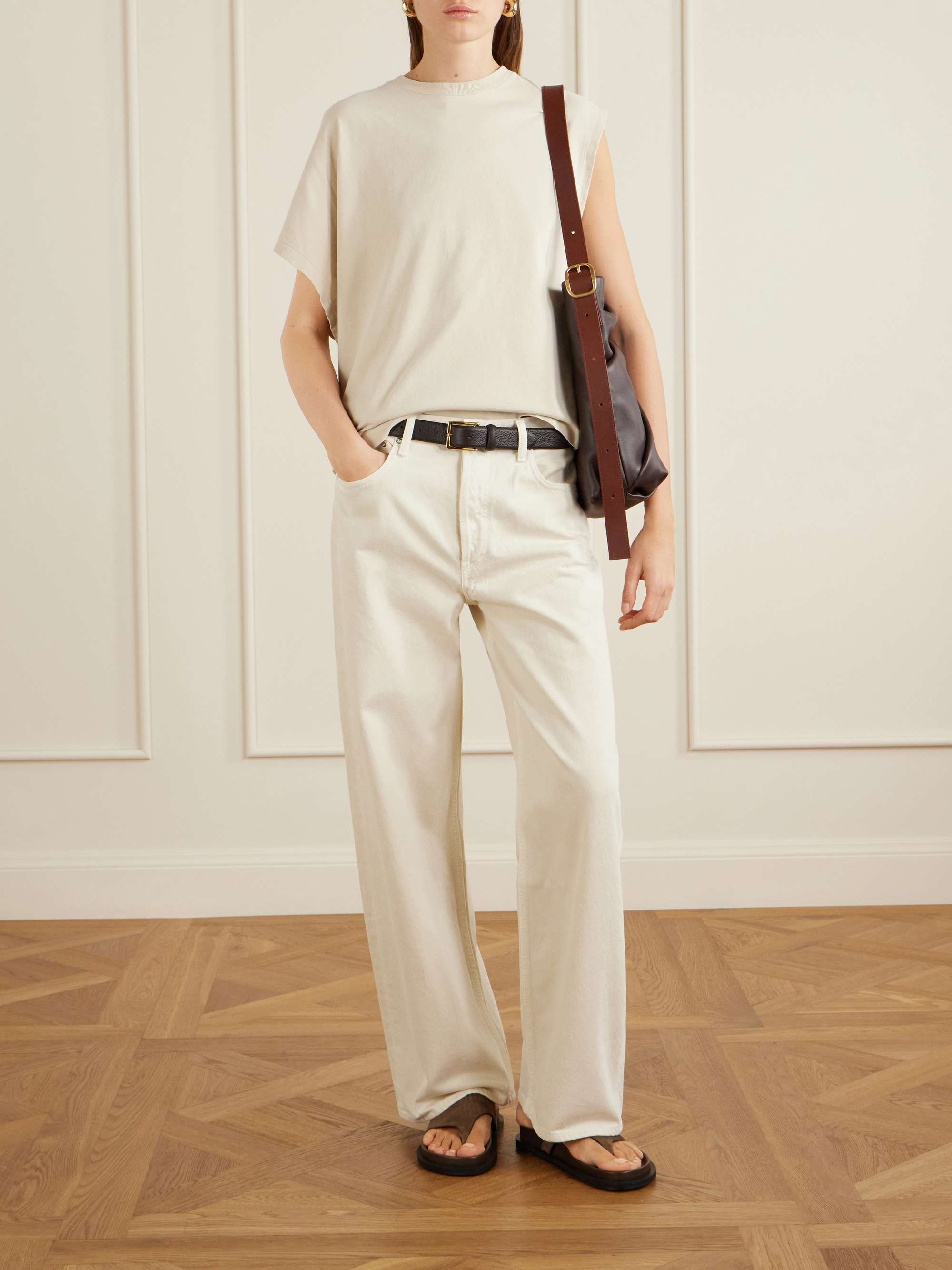 Low Slung Baggy Organic Boyfriend Jeans