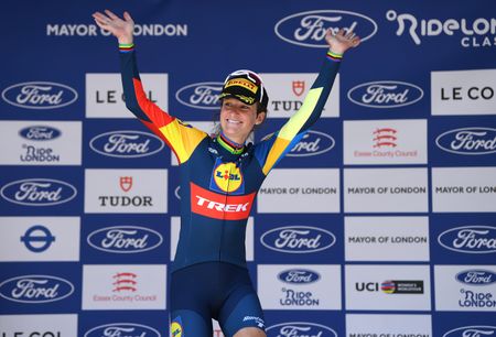 Lizzie Deignan at the 2024 RideLondon Classique