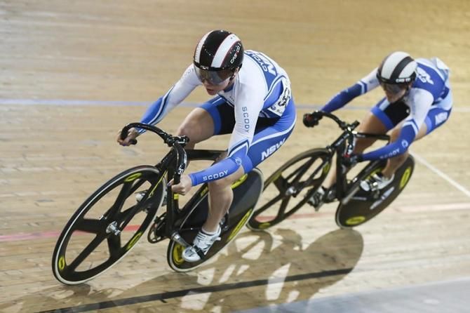 Kaarle McCulloch is looking strong for the Women Sprint event.