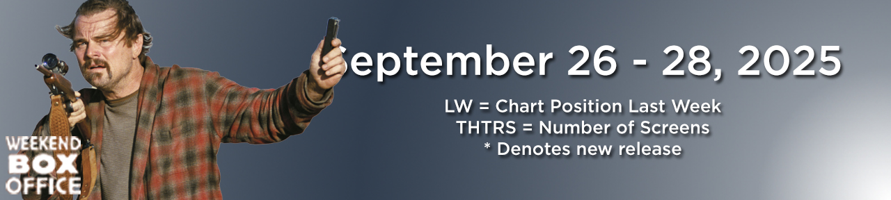 One Battle After Another Weekend Box Office September 26-28, 2025