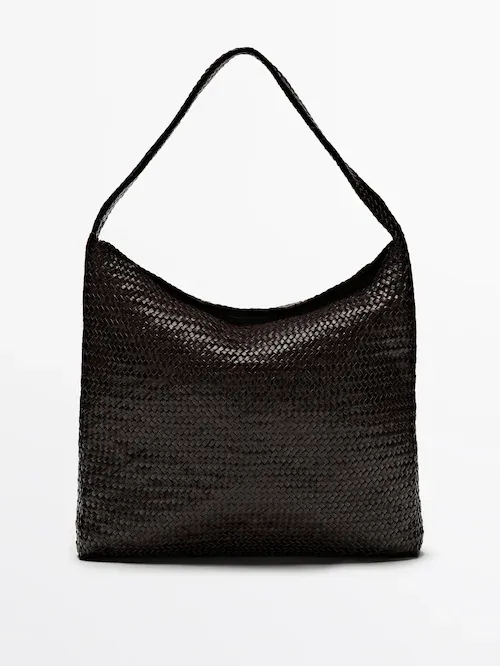 Woven Nappa Leather Bag