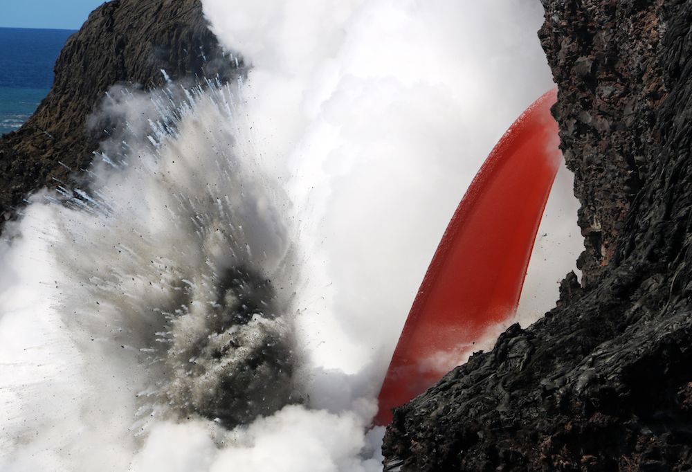 firehose of lava