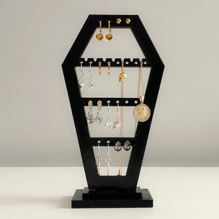 Coffin jewellery holder