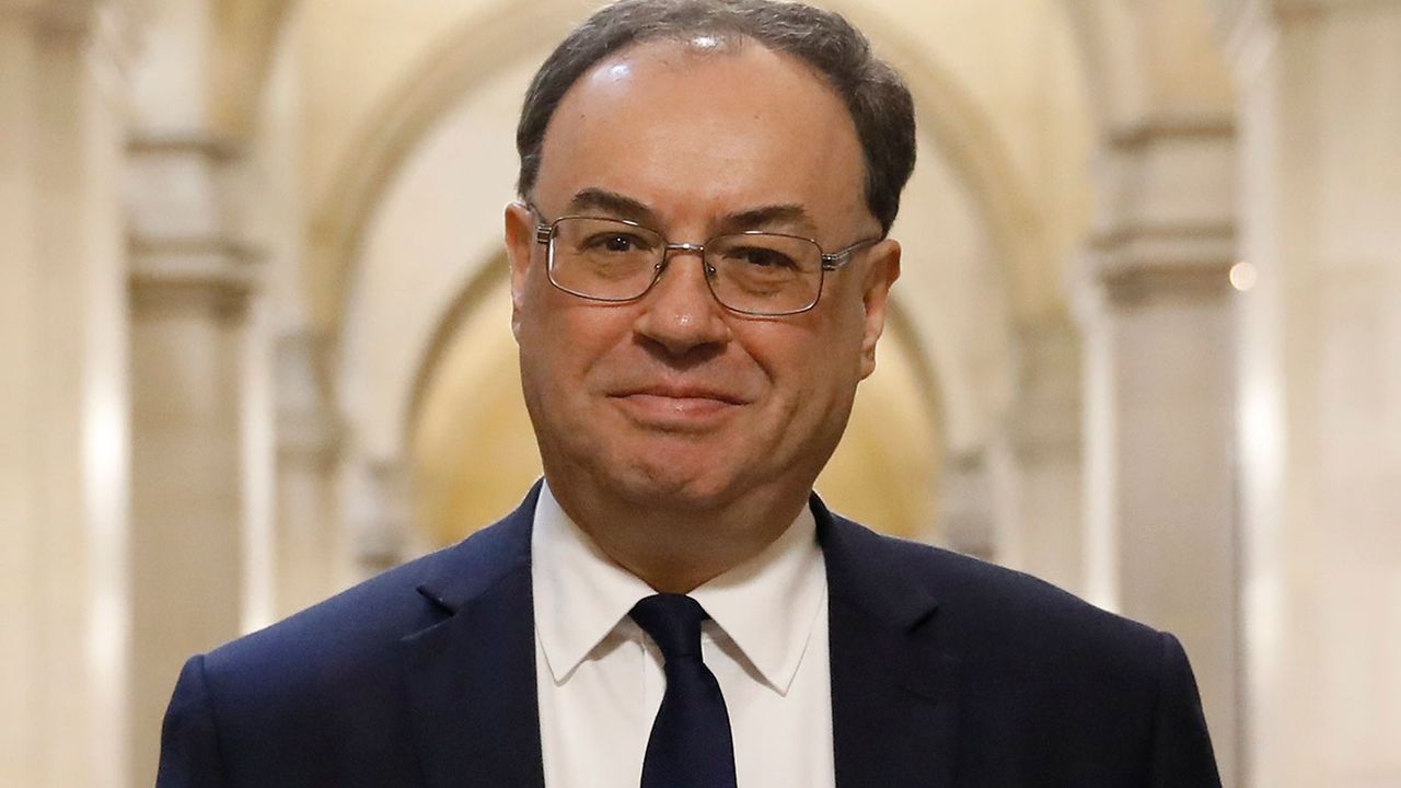 Andrew Bailey, governor of the Bank of England