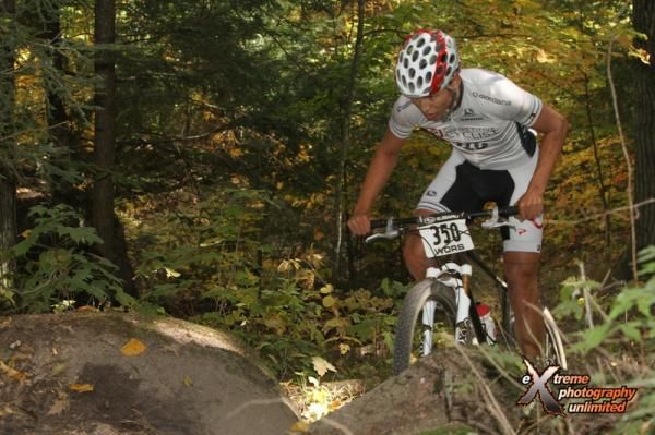 Cole House (Competitive Cyclist/616) pushing the pace
