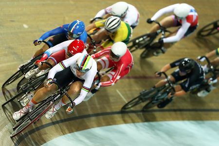 Kirsten Wild wins the women's Omnium at UCI Track World Cup I in France