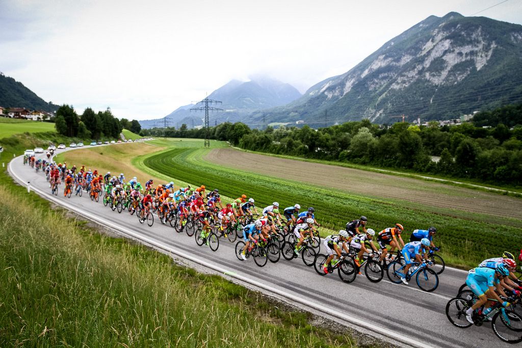 A beautiful place for a bike race