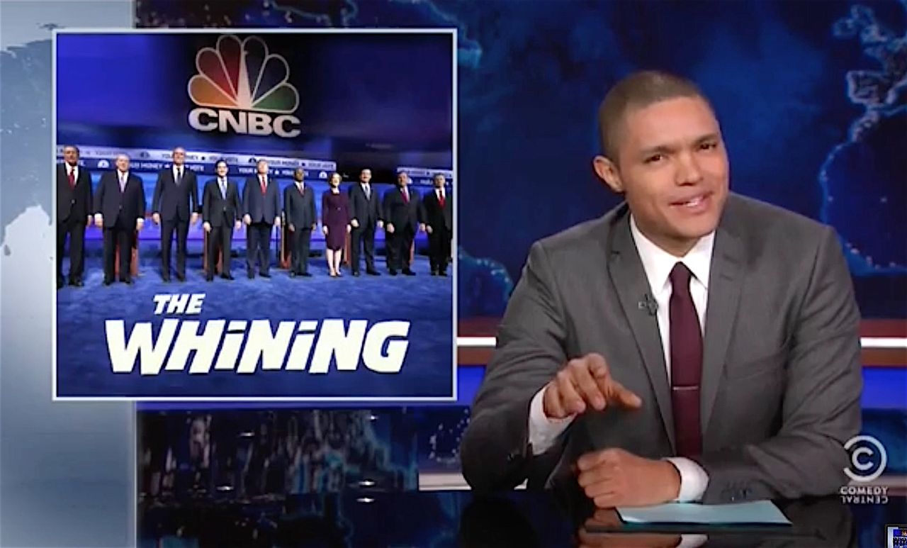 Trevor Noah isn&amp;#039;t impressed with the GOP grousing about the CNBC debate