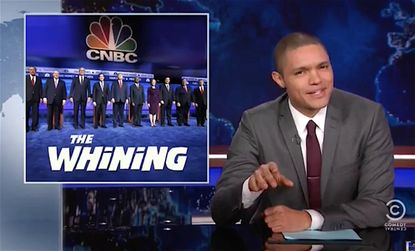 Trevor Noah isn't impressed with the GOP grousing about the CNBC debate