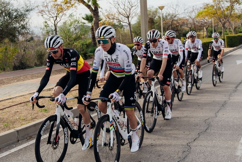  UAE Team Emirates-XRG in their 2026 colours
