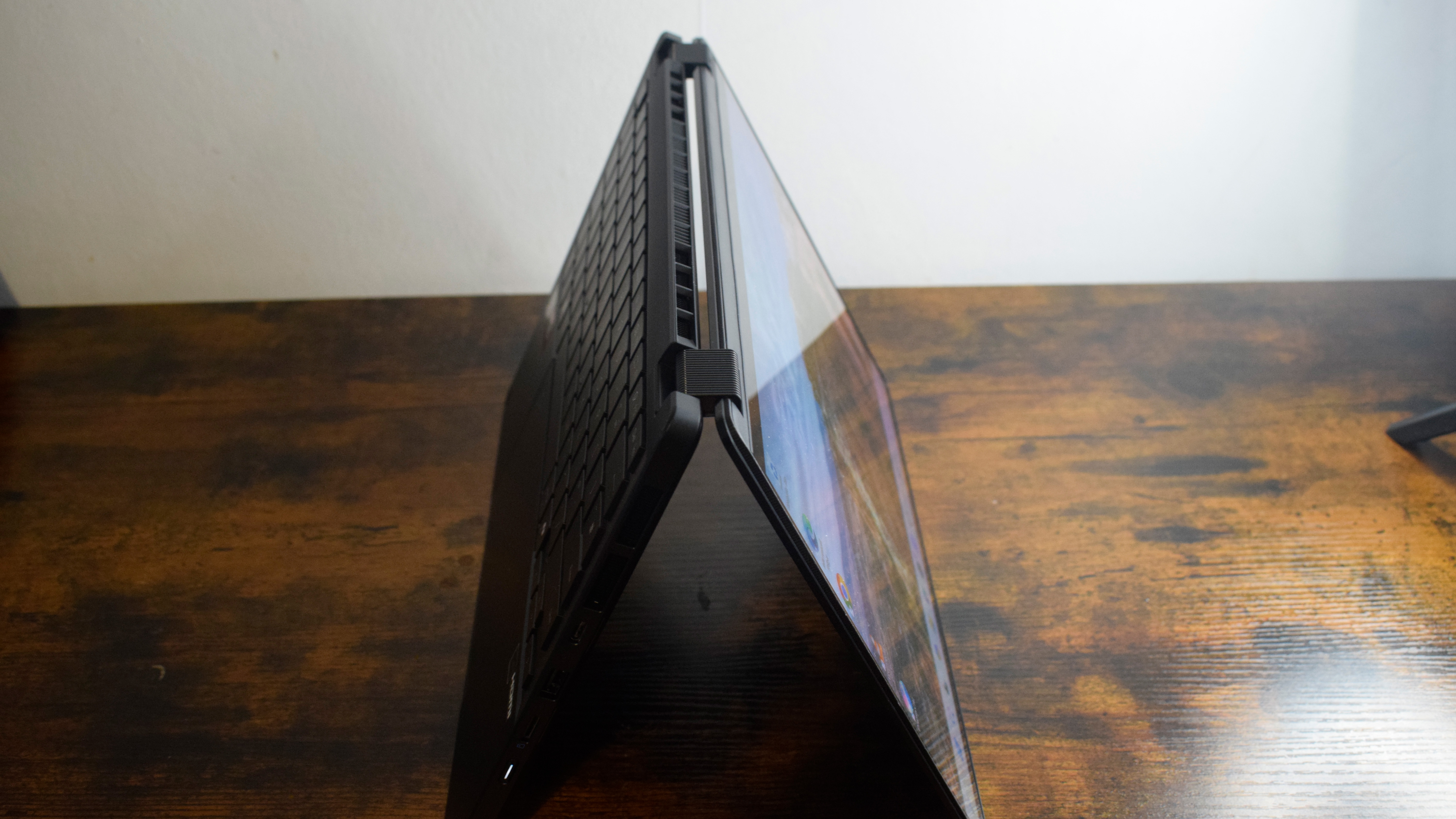 The Asus ProArt PX13 GoPro Edition on a desk