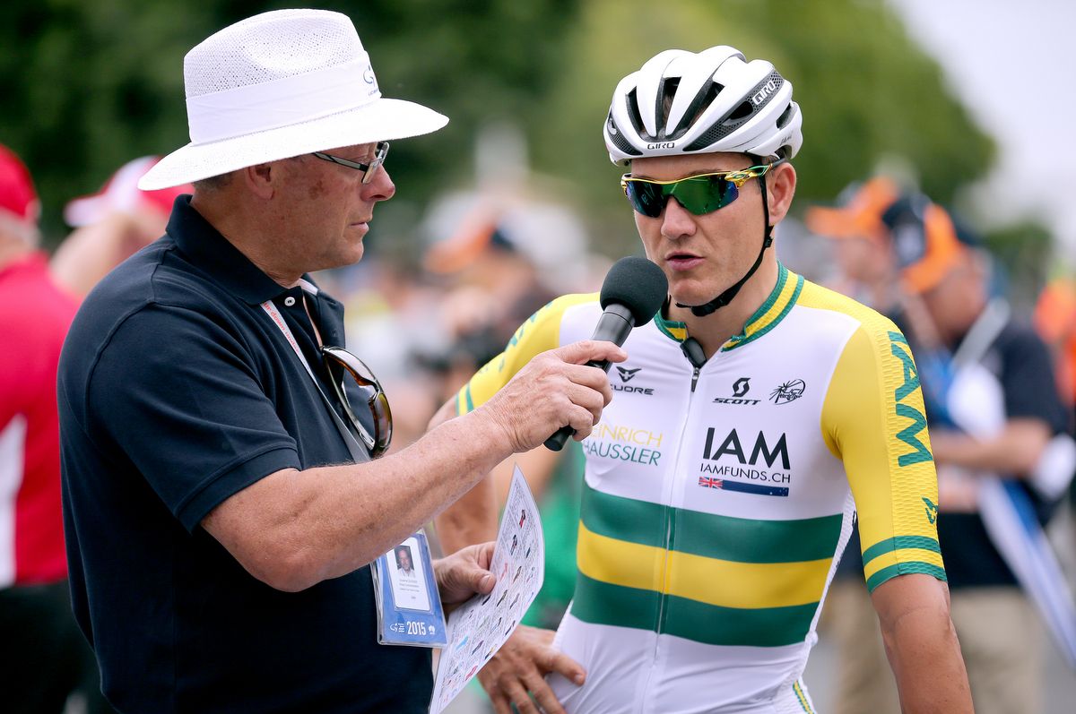The Tour Down Under was Heinrich Haussler's first race as the Australian national champion