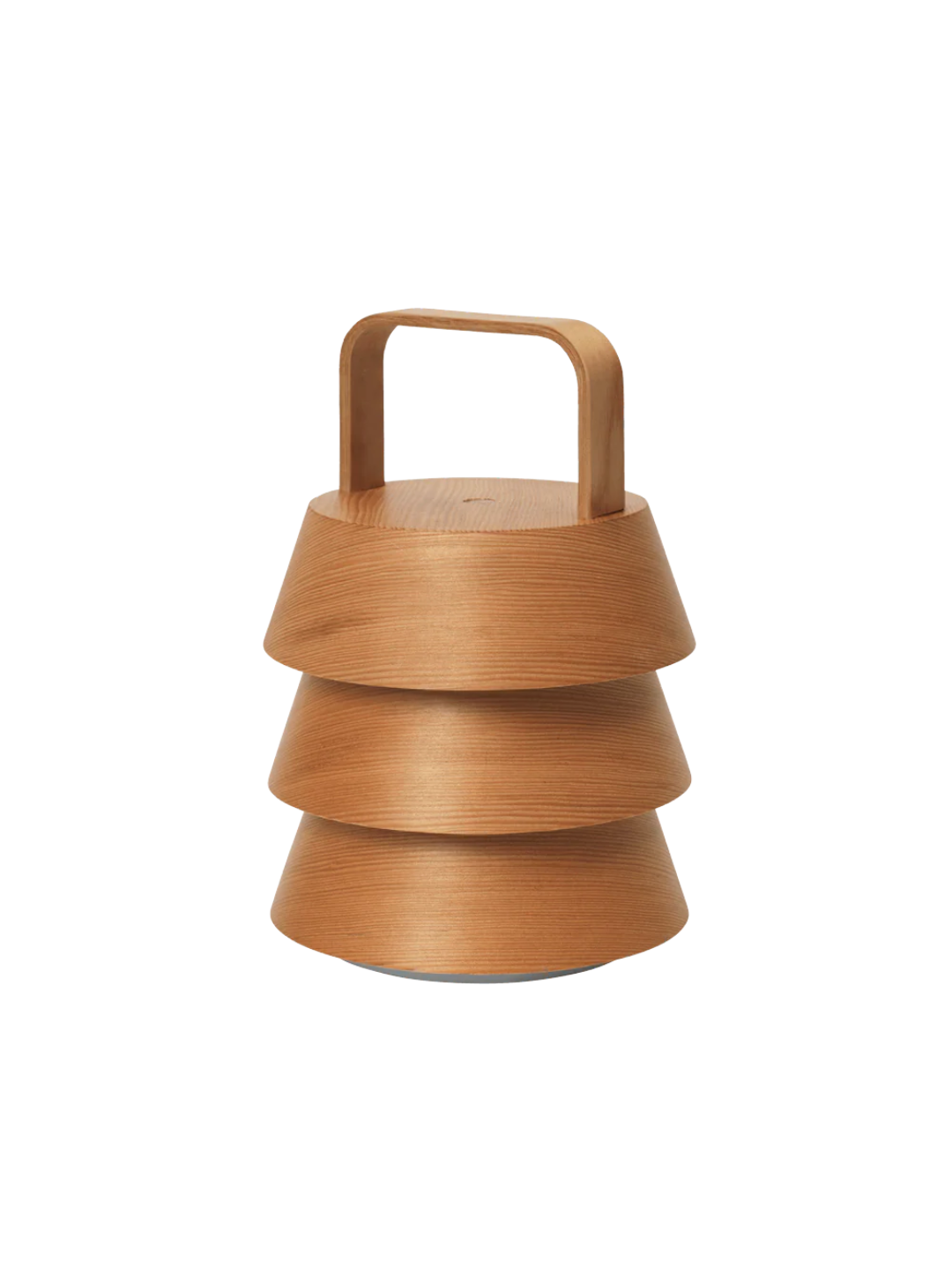 a wood tiered lantern