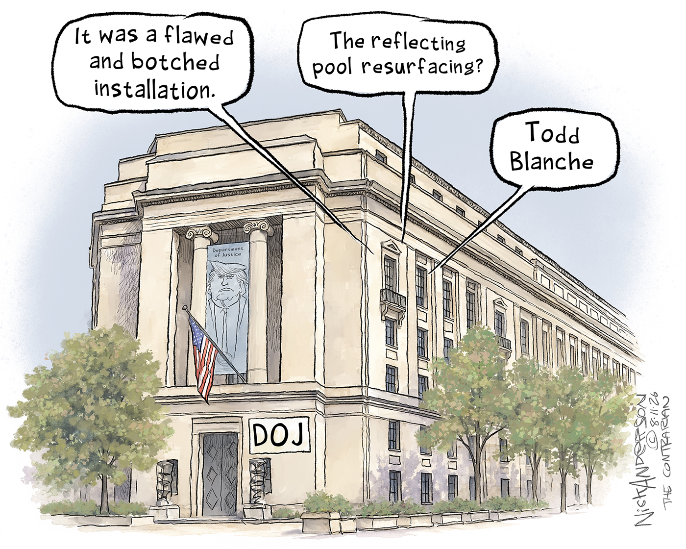 Political cartoon