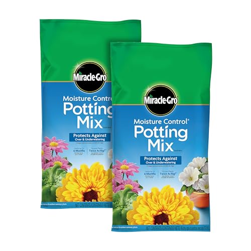 Miracle-Gro Moisture Control Potting Mix, 16 Qt. (2-Pack)